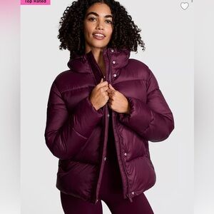 🎉HOST PICK🎉PINK Women's maroon Puffer Jacket